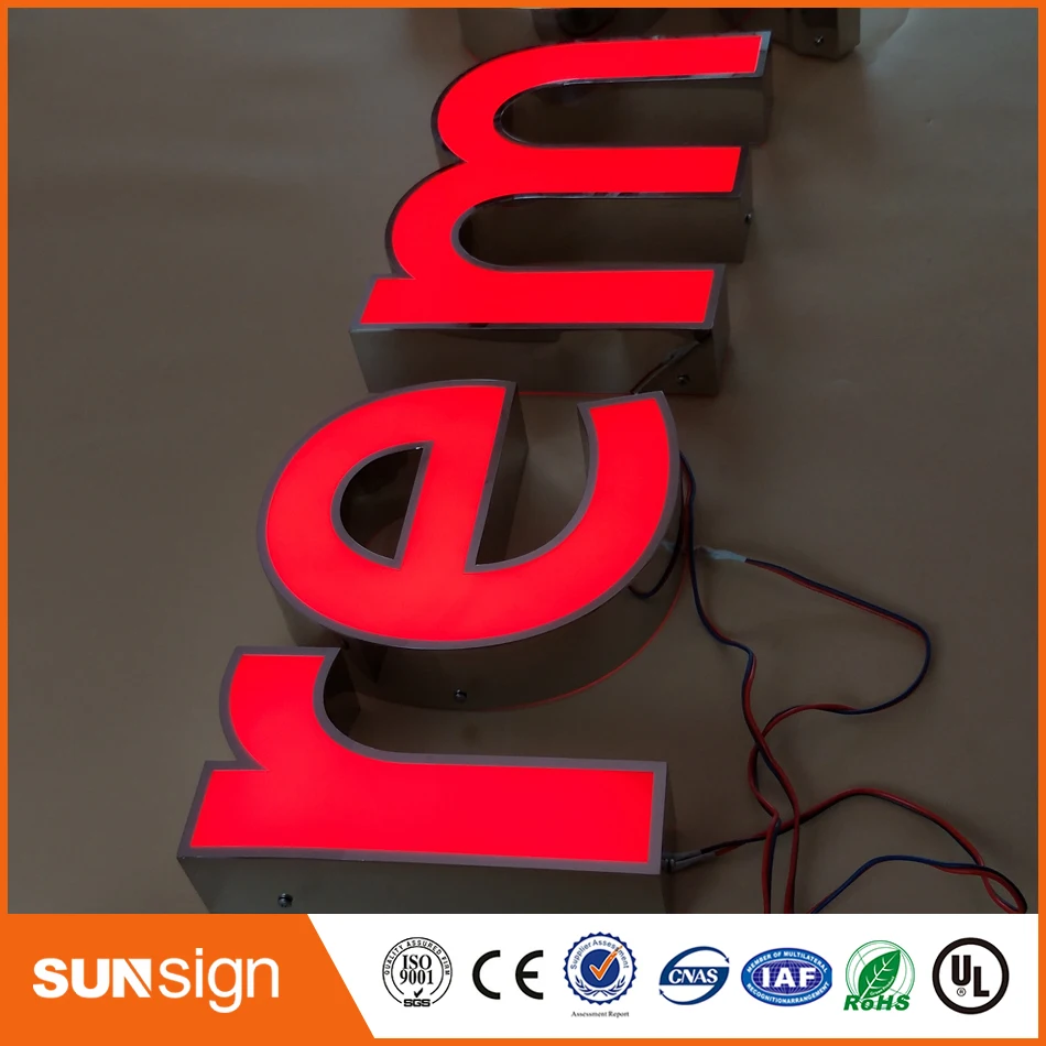 New arrival custom frontlit letters