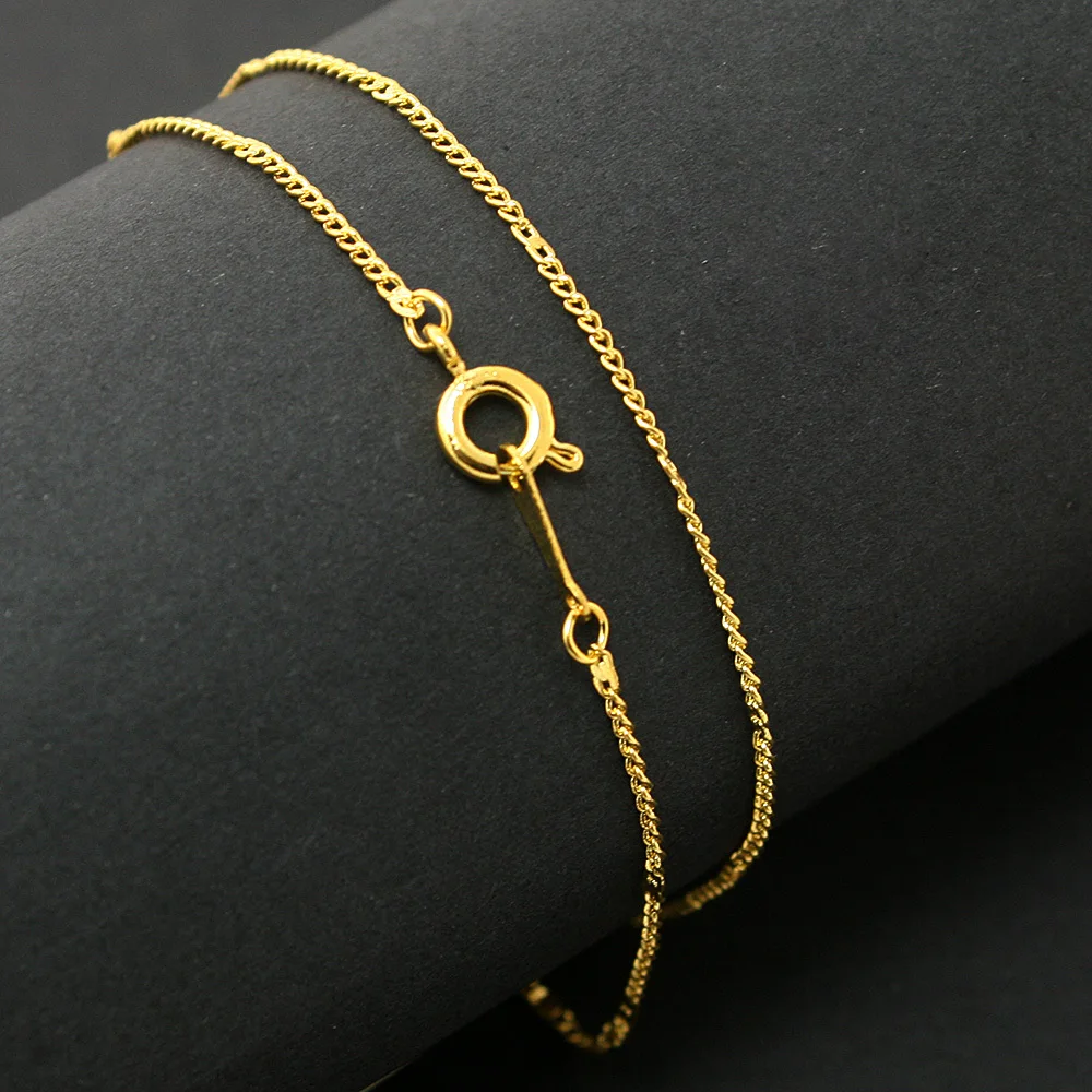 Бесплатная доставка 10 шт./лот цепь с золотым/родиевым/серебряным покрытием для