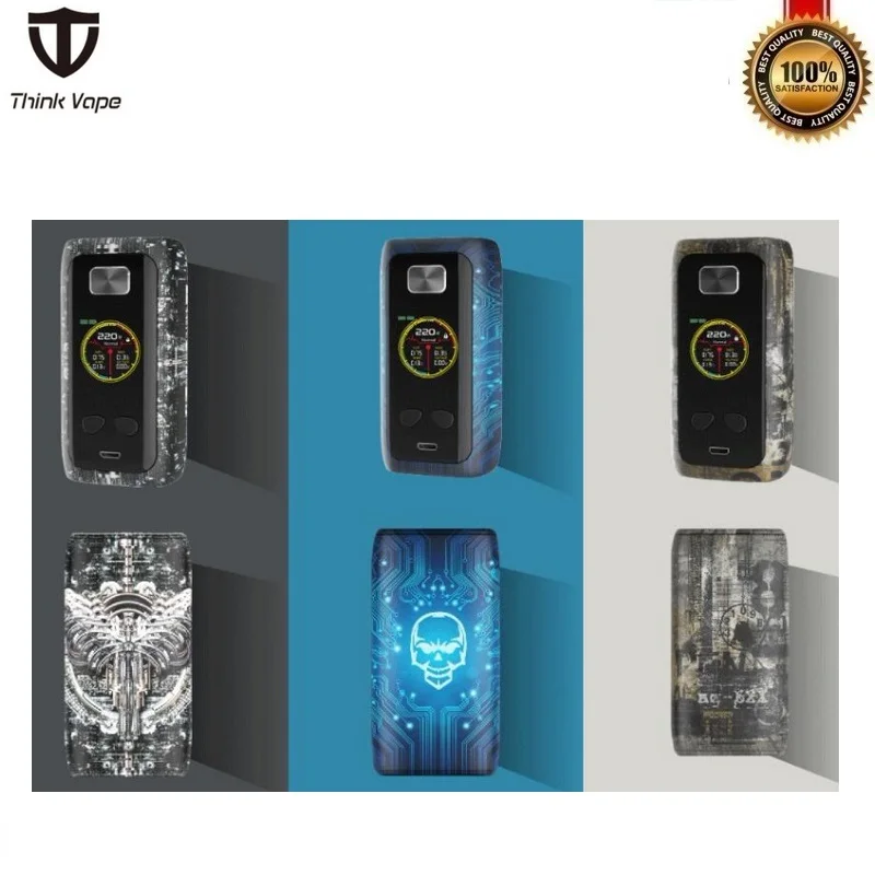 Оригинал Think Vape Thor 200 Вт TC бокс мод Thinkvape 510 электронная сигарета Mods Vapor Питание от