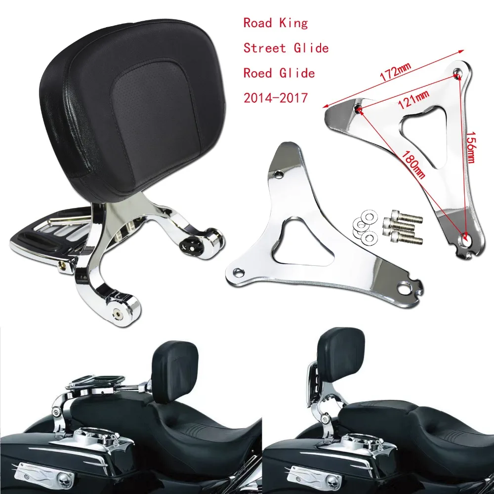 Мотоциклетная многофункциональная спинка пассажирского водителя для Harley Touring