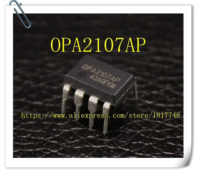 

Free Shipping 10PCS/LOT OPA2107AP OPA2107 DIP-8 Thermal dual operational amplifier IC chip