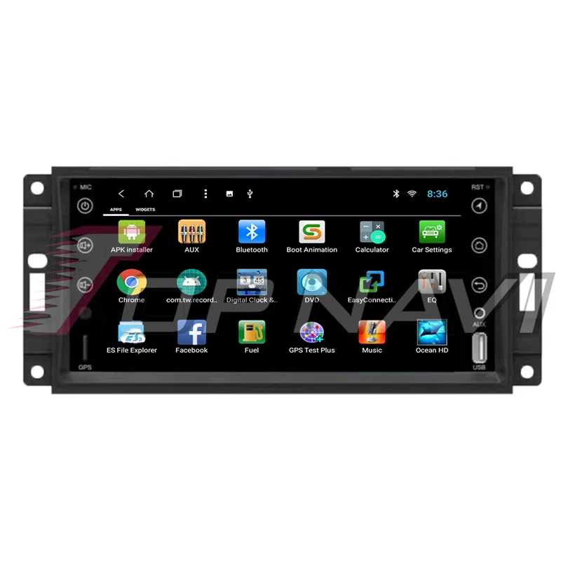 Автомобильный Радио тюнер для JEEP Универсальный 7 ''Android 8 1 Topnavi авто автомобиль