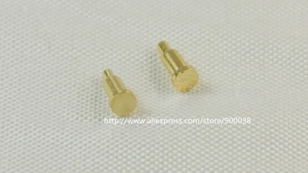 10 шт. Пружинные контакты разъема Pogo диаметром 2 0 мм x 7 высотой SMT / SMD PCB латунная