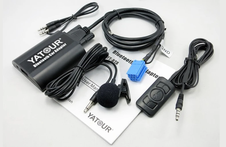 

Автомобильный комплект bluetooth Yatour для VW AUDI Skoda Seat 8pin YT-BTA AUX IN Usb-порт для зарядки музыкальный mp3-плеер