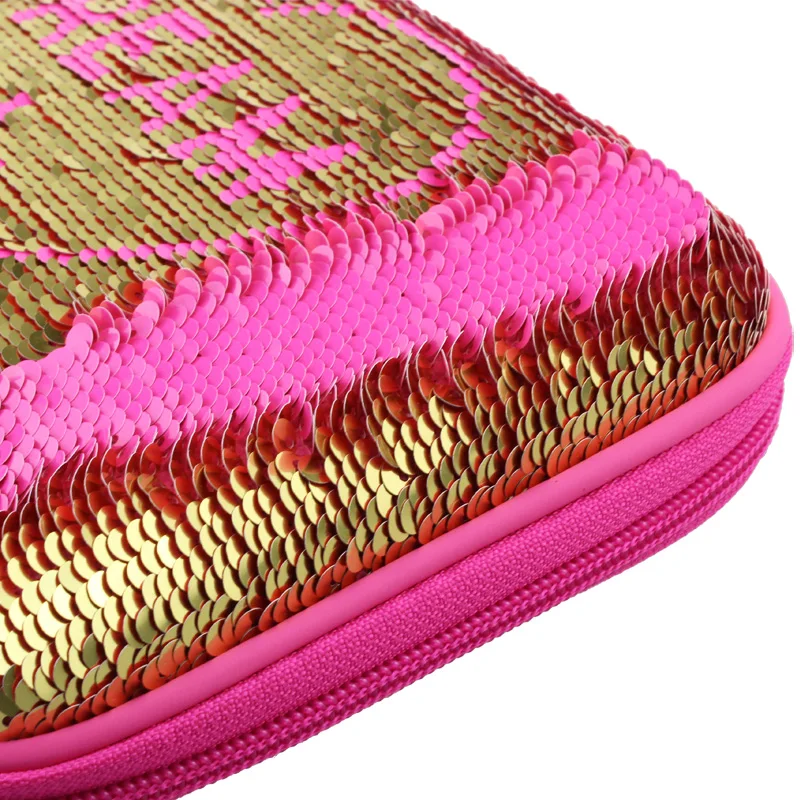 Блестящий пенал для карандашей для девочек kawaii unicorn estuche escolar trousse solaire stylo piornik szkolny школьные принадлежности милые