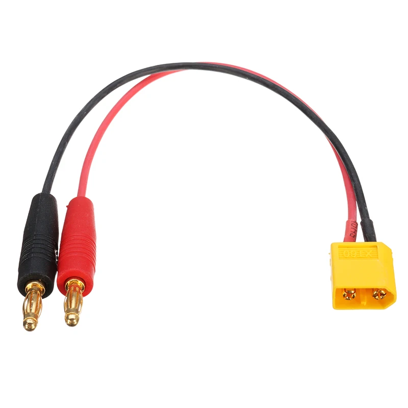 15 см 16awg силиконовый провод XT60 разъем в Банановый штекер 4 мм разъемы для батарей