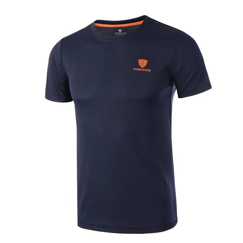 HOT Sport shirt Men sports short sleeve basketball running Quick dry breathable Sports clothes elastic comfortable T-shirt | Спорт и