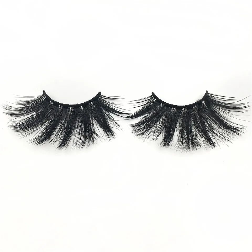 Натуральные ресницы оптом искусственные 25 мм норковые драматические мягкие