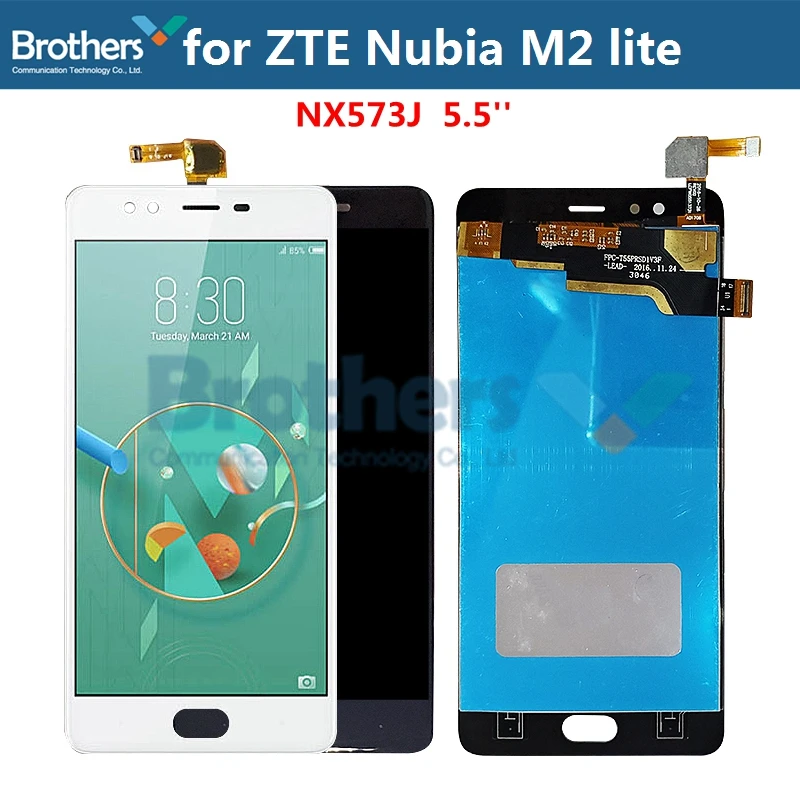 ЖК экран для ZTE Nubia M2 lite дисплей NX573J сборка сенсорный дигитайзер замена телефона