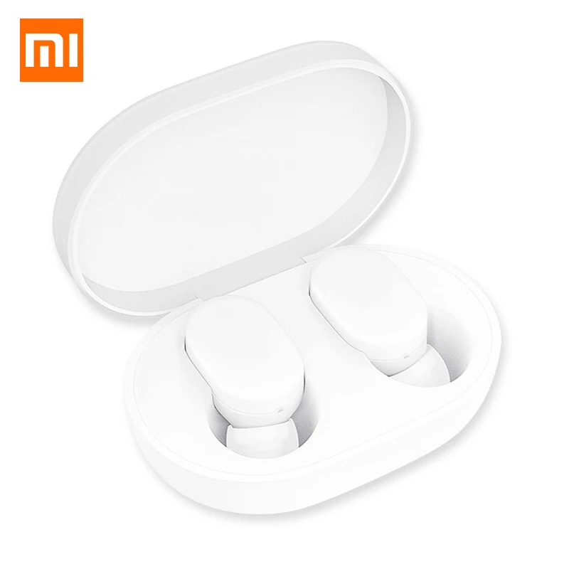 Bluetooth наушники Xiaomi AirDots молодежная версия TWS стерео бас MI Mini беспроводная связь 5 0