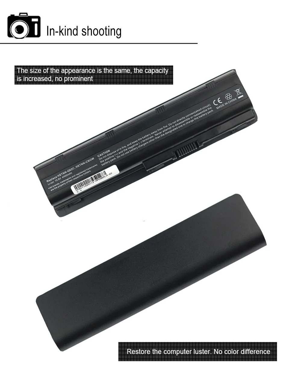 10,8 V ноутбук Батарея для hp павильон DM4 DV3 Dv6-3000 G32 G62 DV5 G56 G72 COMPAQ CQ32 CQ42 CQ56 CQ62 CQ630 CQ72 MU06