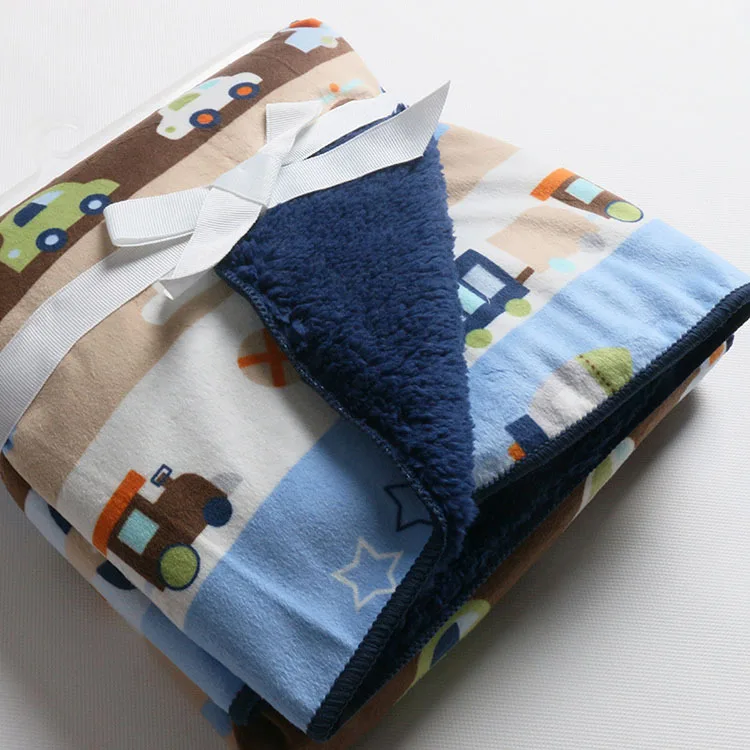 Летние пушистые коралловые бархатные Флисовое одеяло s новорожденных приемные