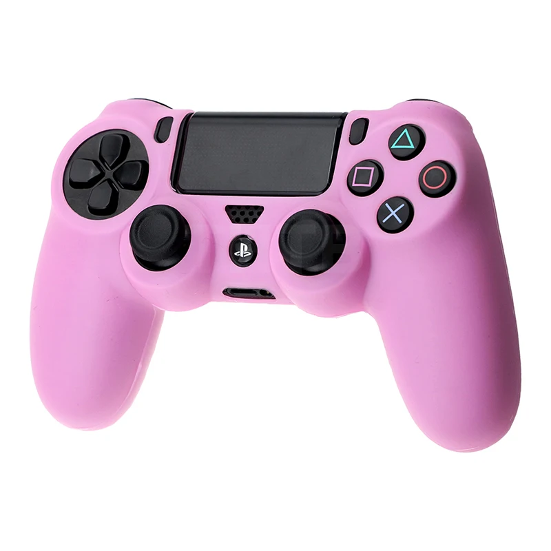 Оптовая дешевая цена розовый мягкий силиконовый чехол для Playstation PS4 игровой
