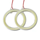 Автомобильные кольцевые светодиодные огни гало Светодиодные фары ангельские глазки DRL мотоциклетные светодиодные дневные огни для автомобиля мото дневные ходовые огни