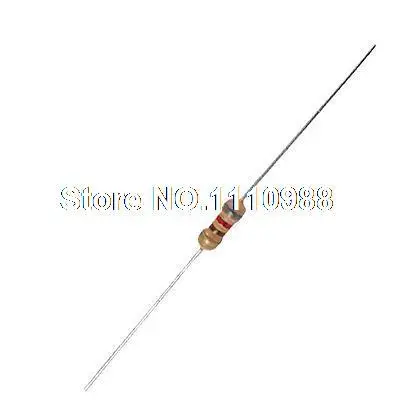 1000 шт. резисторы из углеродистой пленки с отверстиями RT 820 Ohm|ohm|ohm resistor |