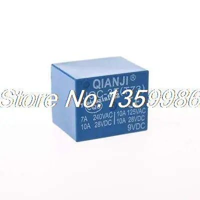 10 шт. JQC 3F (T73) DC 9 V 5PIN 250VAC 28VDC Мини реле питания SPDT|spdt|spdt relayspdt 10pcs |
