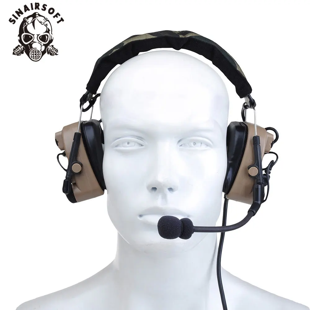 SINAIRSOFT Z tactical Sordin тактическая гарнитура для страйкбола Comtac Z038 ZCOMTAC IV наушники