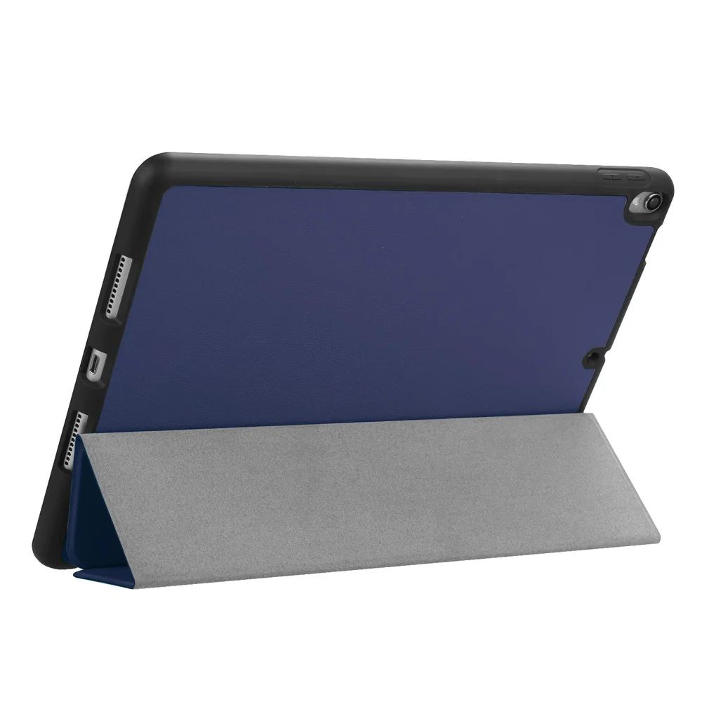 С отделением для ручек однотонные замшевые кожаные чехлы Apple iPad Pro 10 5 2017 чехол