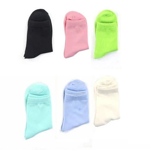 Hot Fashion Cute Short Socks Women Harajuku Candy Colors Cotton Hipster Skatebord Ankle Funny Female Meias | Женская одежда
