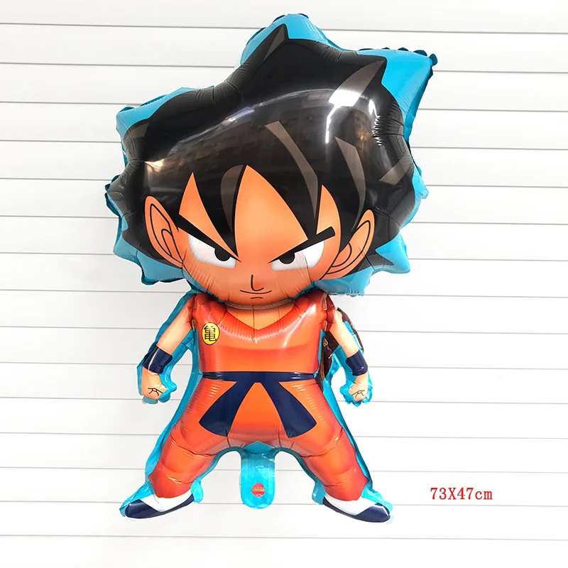 50psc/lot 7 Dragon Ball story Goku balloon Inflatable Foil Balloon happy Birthday Party Decorations kids toy Supplies | Дом и сад