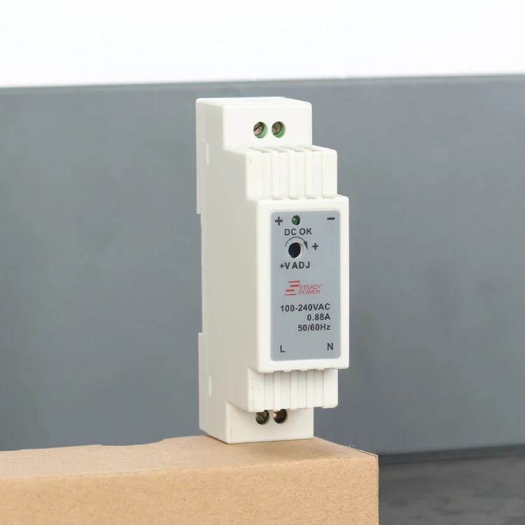 Пластиковый чехол DR-15-12 ac-dc din-рейка Трансформатор SMPS 15 Вт 12 в 1 25 а импульсный режим
