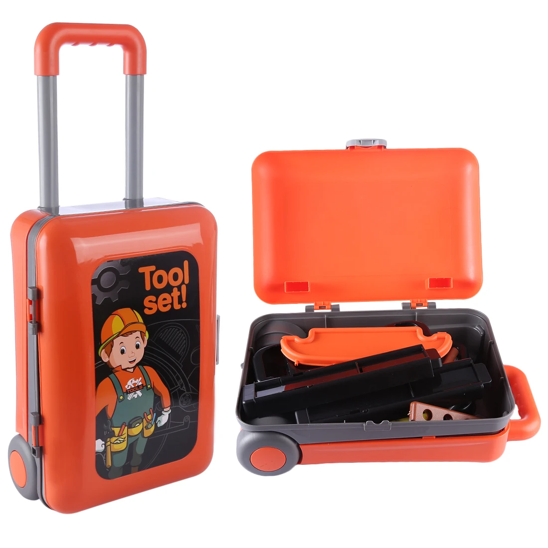 High Quality Children ABS Mini Trolley case Repair Tool Toys Set Workshop Playset Kids Parents Interactive Educational Gift