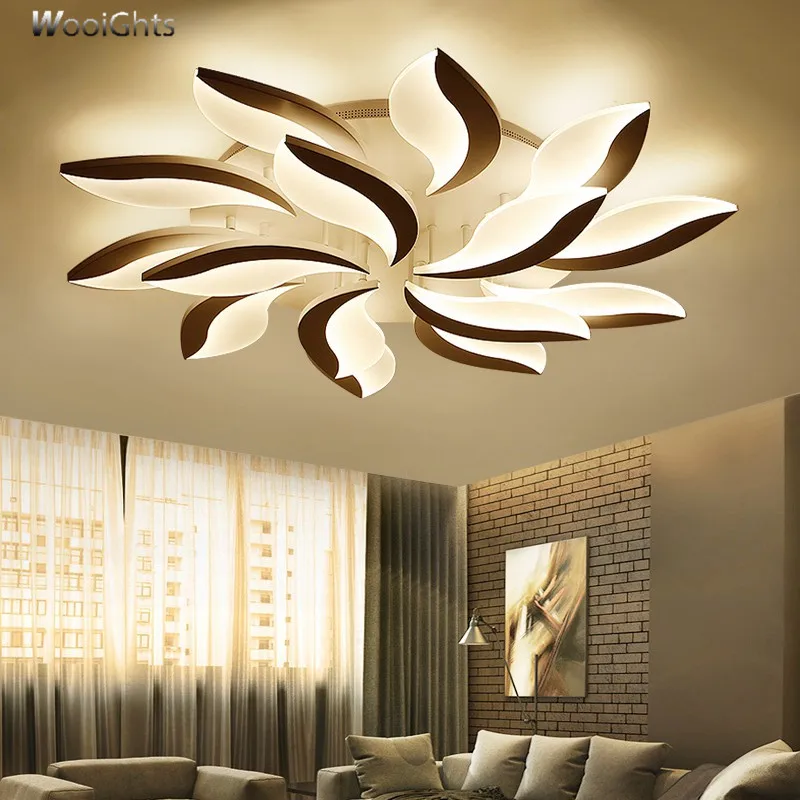 Wooights Chandelier lights for living room Bedroom Study Room home Dec Acrylic Ceiling Lamp Fixture | Освещение