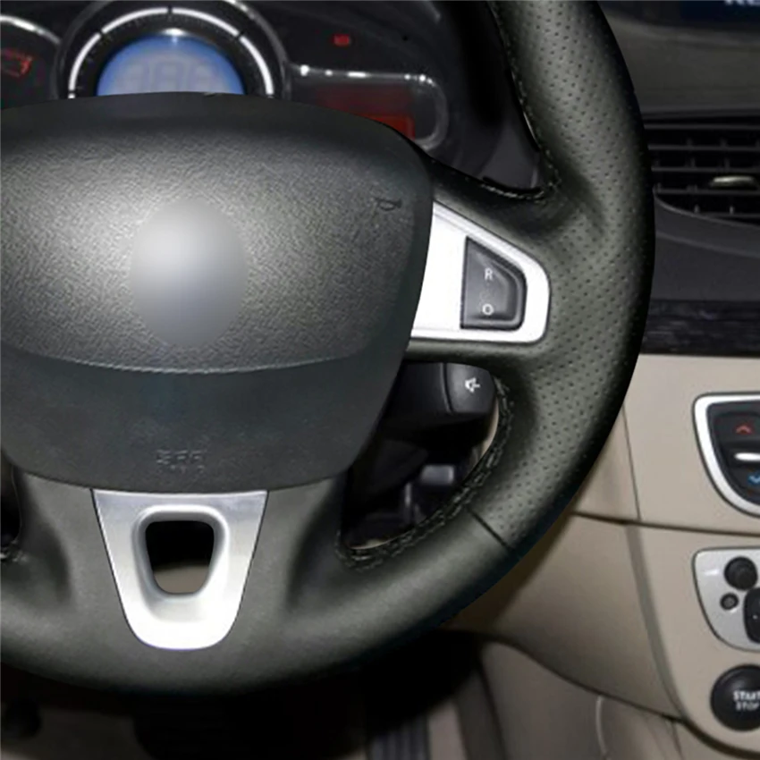 MEWANT черная искусственная кожа Ранняя для Renault Megane 3 Scenic (Grand Scenic) Kangoo 2 Fluence (ZE) SM3|leather