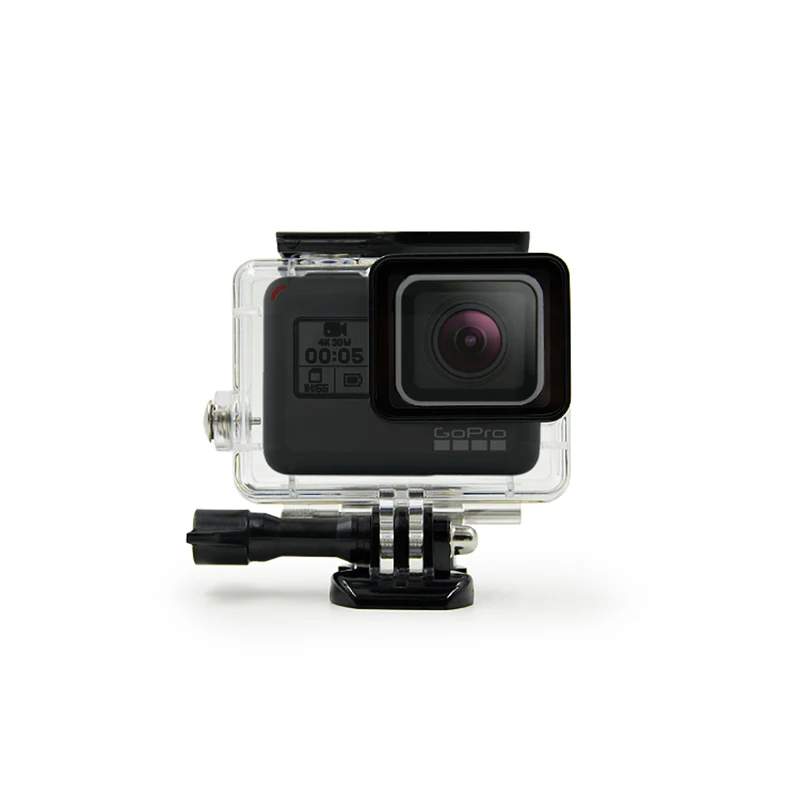 Скидка SnowHu для Gopro Hero 7 аксессуары водонепроницаемый защитный чехол для дайвинга 45 м защитный чехол для камеры Gopro Hero 7 6 5 GS41