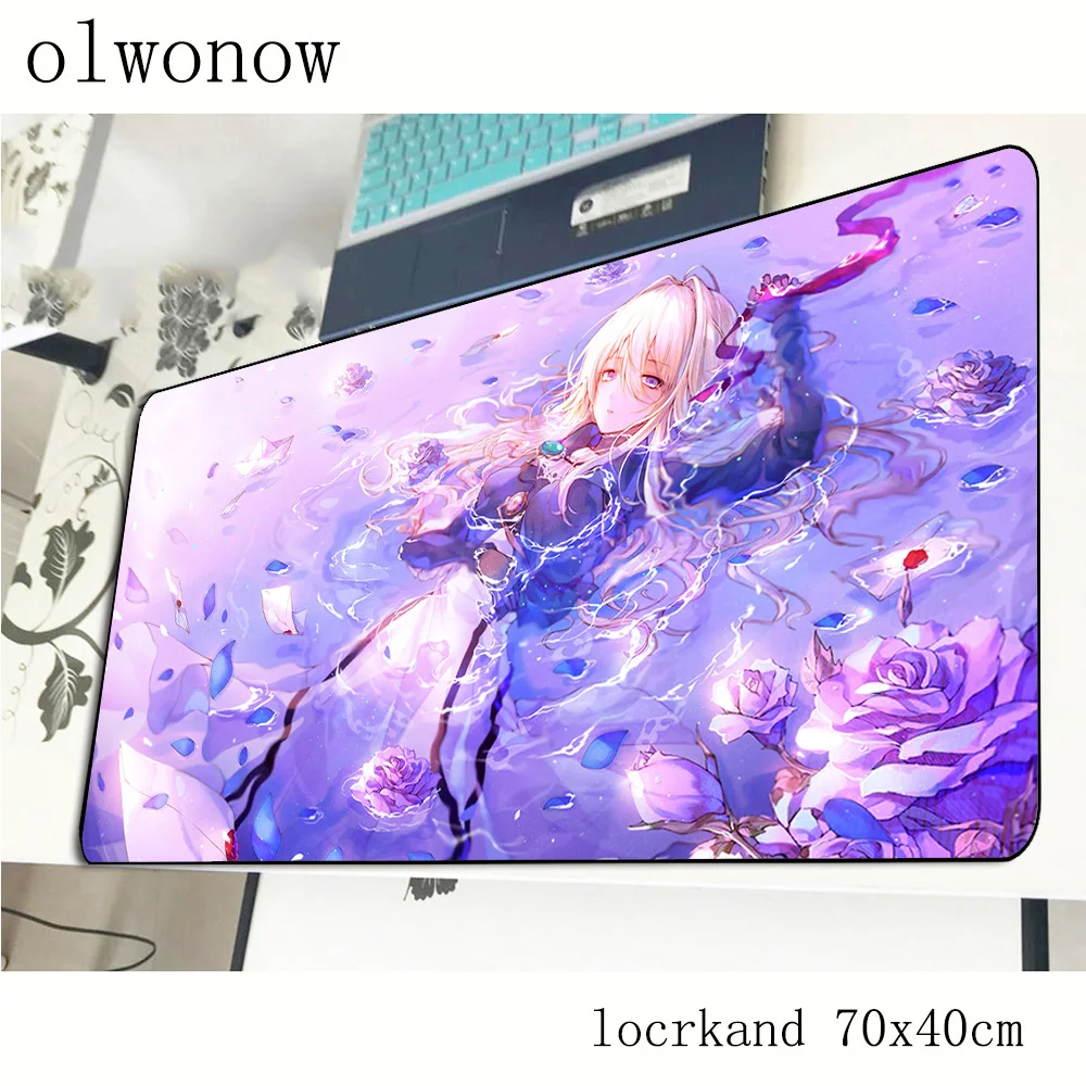Фиолетовый Коврик для мыши evergarden 70x40 см подарочные коврики мальчиков лучший