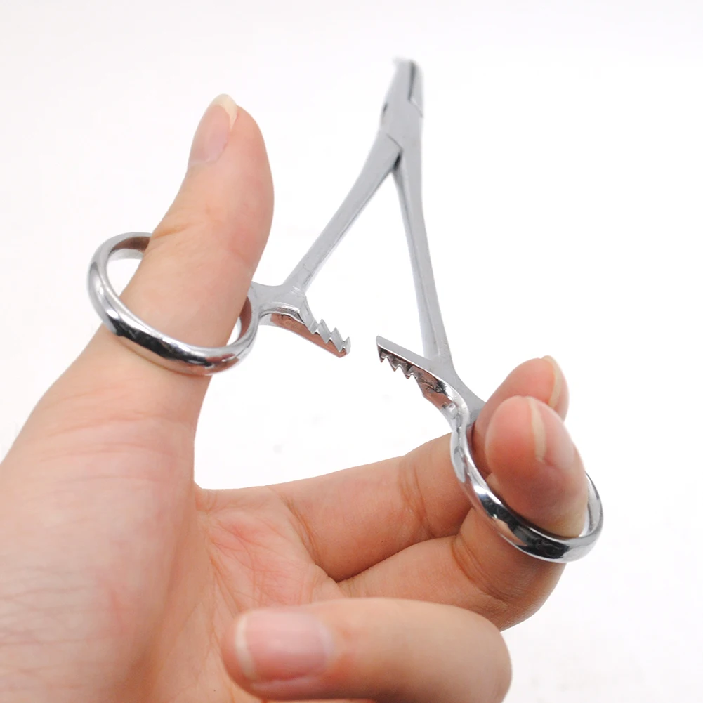 18 см нержавеющая сталь рыболовные локоть ножницы Hemostat рыболовное устройство для