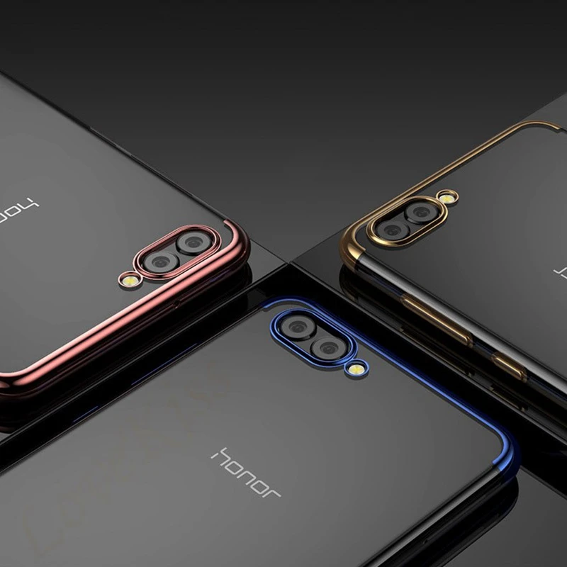 Ультратонкий Мягкий чехол для телефона Huawei P9 P10 P20 Lite Honor 7A 7C 9 10 Pro Nova 2 2S Y6 Y9 Prime 2018 P