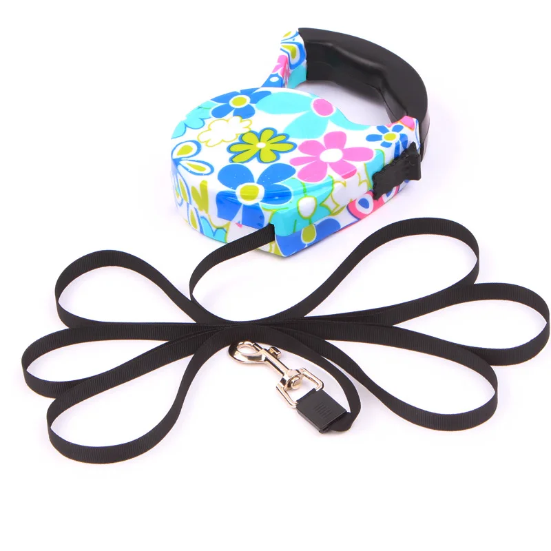 5 м автоматическая выдвижная светодиодный ошейник Pet тягового каната цепи жгута