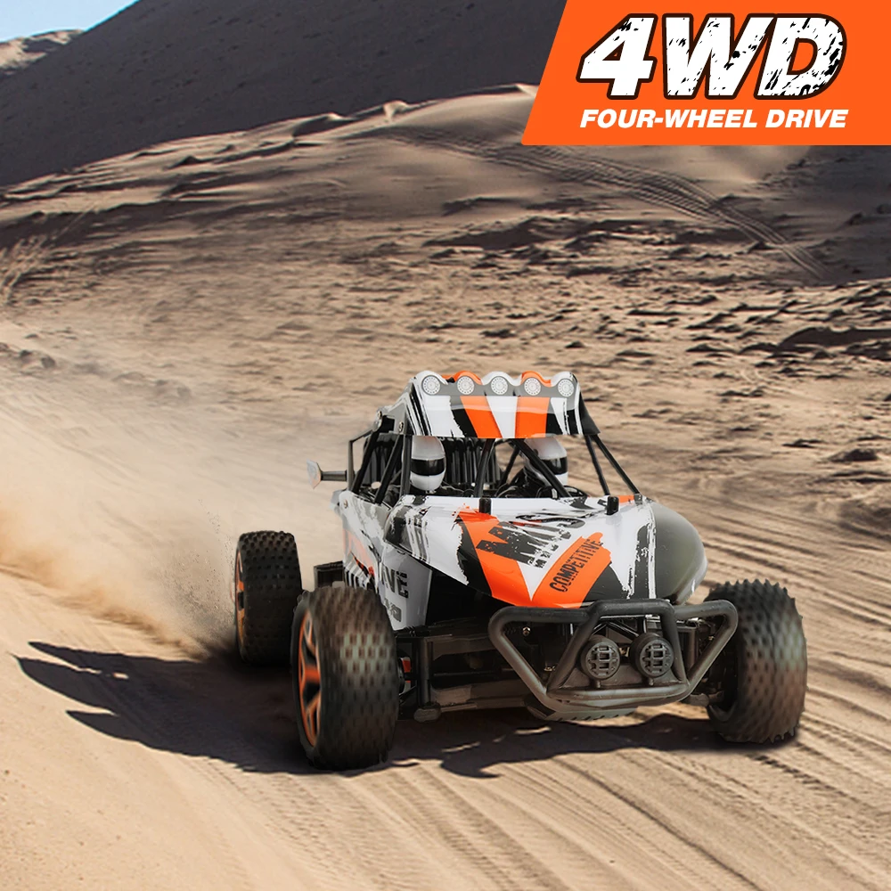 GizmoVine RC автомобиля 1/18 хобби 2,4 г 4CH 4WD рок сканеры Double моторы Багги дистанционного Управление модель автомобиля от внедорожник игрушка