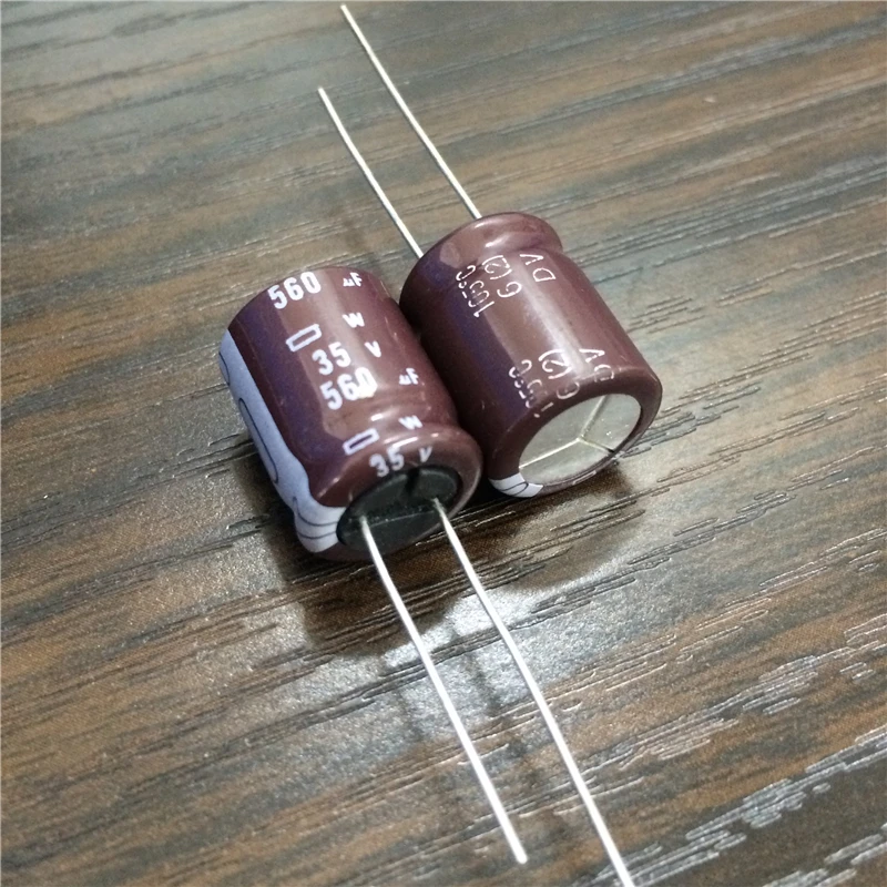 100 шт. 560 мкФ 35V NIPPON NCC W Серия 12 5x15 мм 35V560uF алюминиевый электролитический