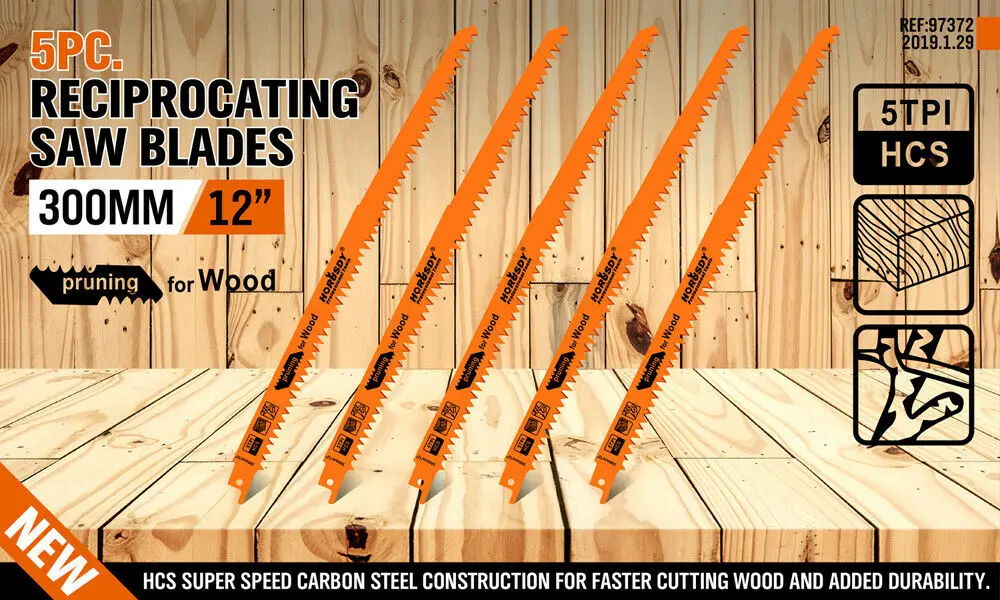HORUSDY Reciprocating Saw Blades 12