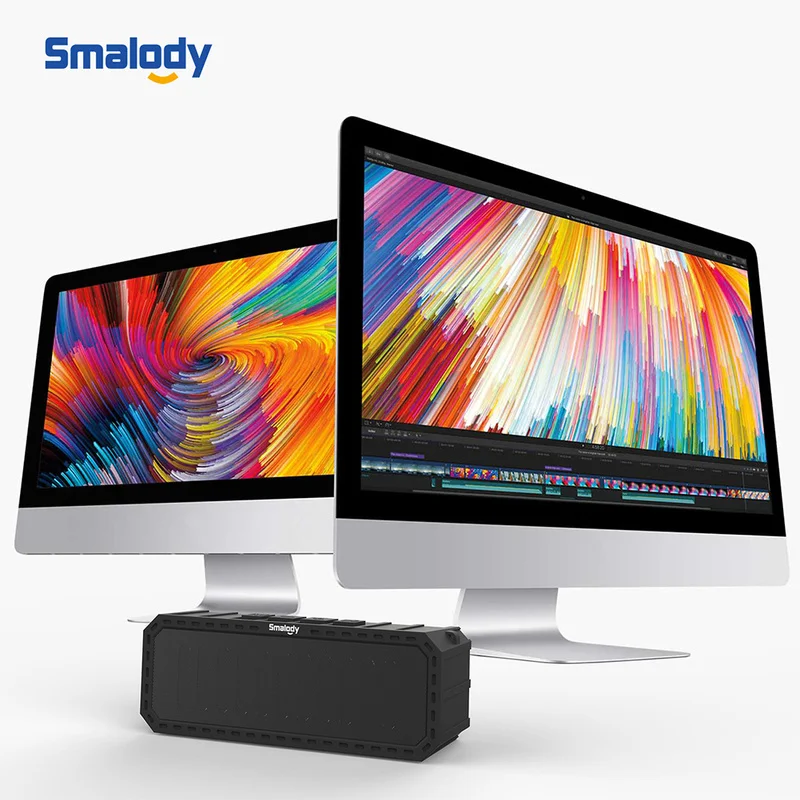 Smalody 7050 Мини Bluetooth Портативная колонка уличная Водонепроницаемая супер бас