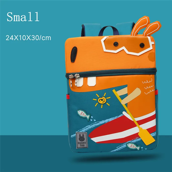 Small A4 Shoolbag, детский рюкзак, детский единорог, детский сад, животные, S, мультяшная милая сумка для книг, для малышей, детские школьные сумки для девочек и мальчиков - Цвет: Small A4