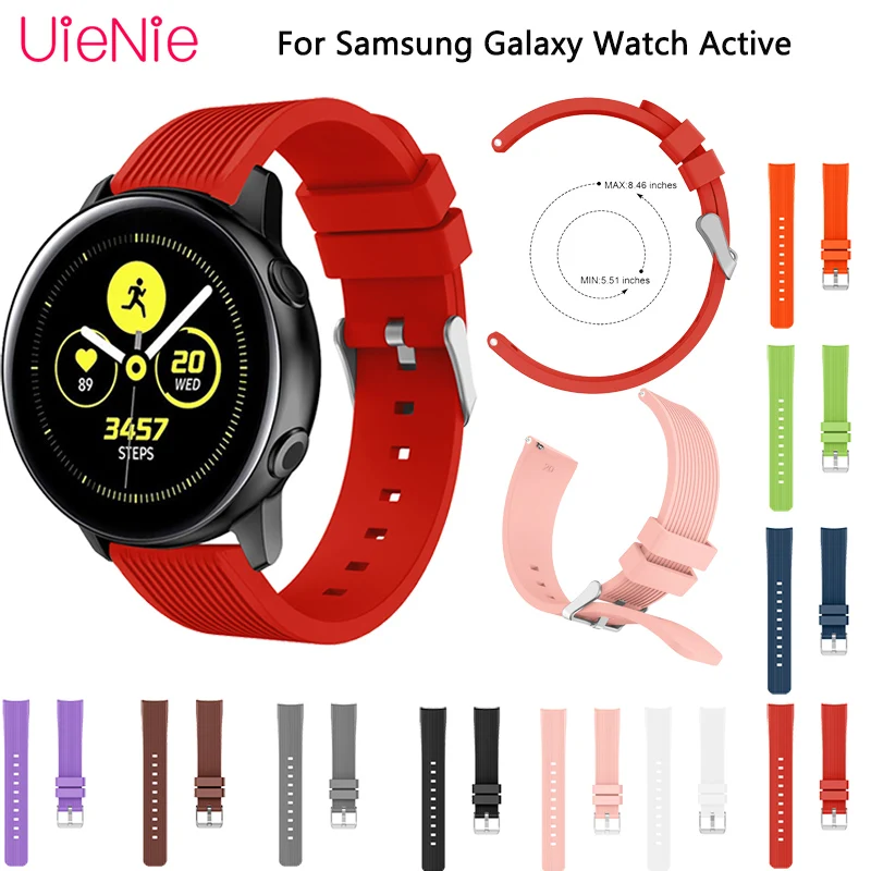 Ремешок сменный для Samsung Galaxy Watch Active браслет Gear S2 20 мм 42 мм|Ремешки часов| |
