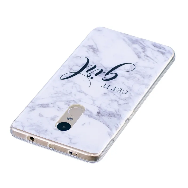 For Redmi Note 4 Case 4X Pro Fashion Marble Silicon Soft Xiaomi X Note4 Cover Xiomi Fundas |