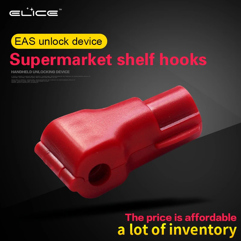 (100+1)PCS 4-8 MM Security tag euro hanger slot /shop display hook /euroslot stoplock anti theft - for physical retail sotre |