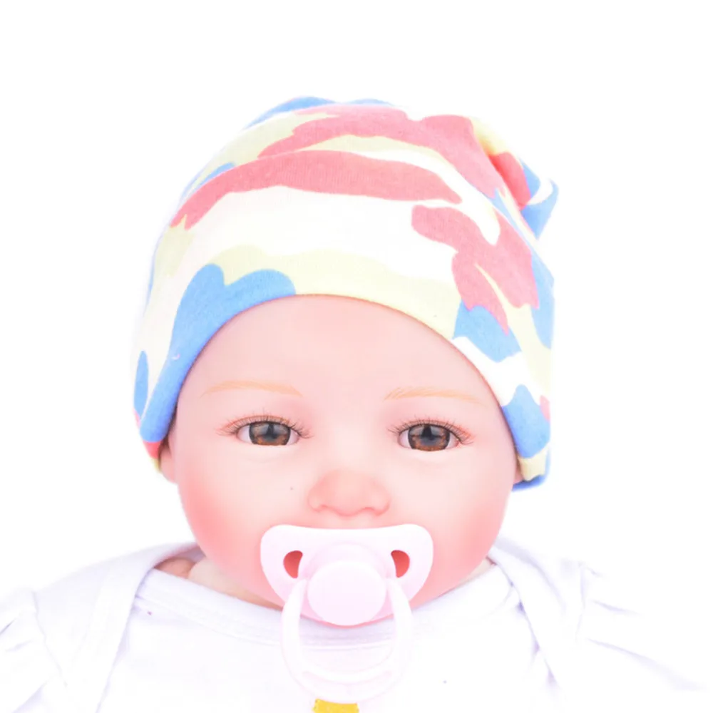 Nbaby/зимняя шапка для девочек с помпонами новорожденных шапки цветочным узором gorro