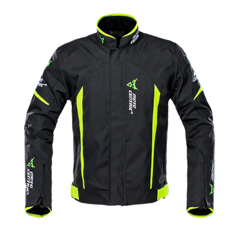 1702-Green Jacket MOTOCENTRIC мотоциклетная куртка, мотоциклетная куртка, водонепроницаемая, для езды, гоночная, мотоциклетная куртка, защита с удалением, для мужчин - Цвет: 1702-Green Jacket
