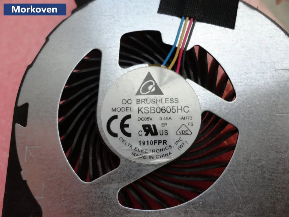 Охлаждающий вентилятор для ноутбука LENOVO B570 B575 B575E B570E V570 Z570 V570A Z575 KSB0605HC AH72 DFS531205HC0T