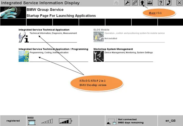 Для bmw icom a2 b c программное обеспечение в 1 ТБ hdd для Expert Mode Mulit языки предлагают