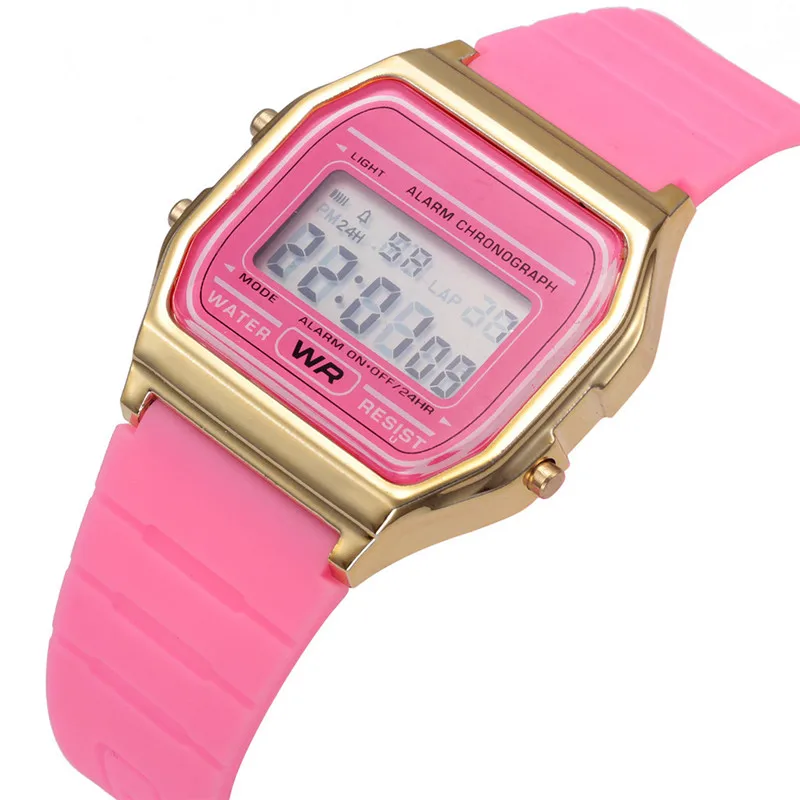 Часы мужские и женские для пар цифровые водонепроницаемые электронные