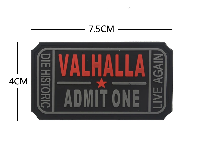VALHALLA advest ONE TACTICAL USA ARMY US 3D PVC MILITARIA нашивка|badge patch|us patchpatches patches |