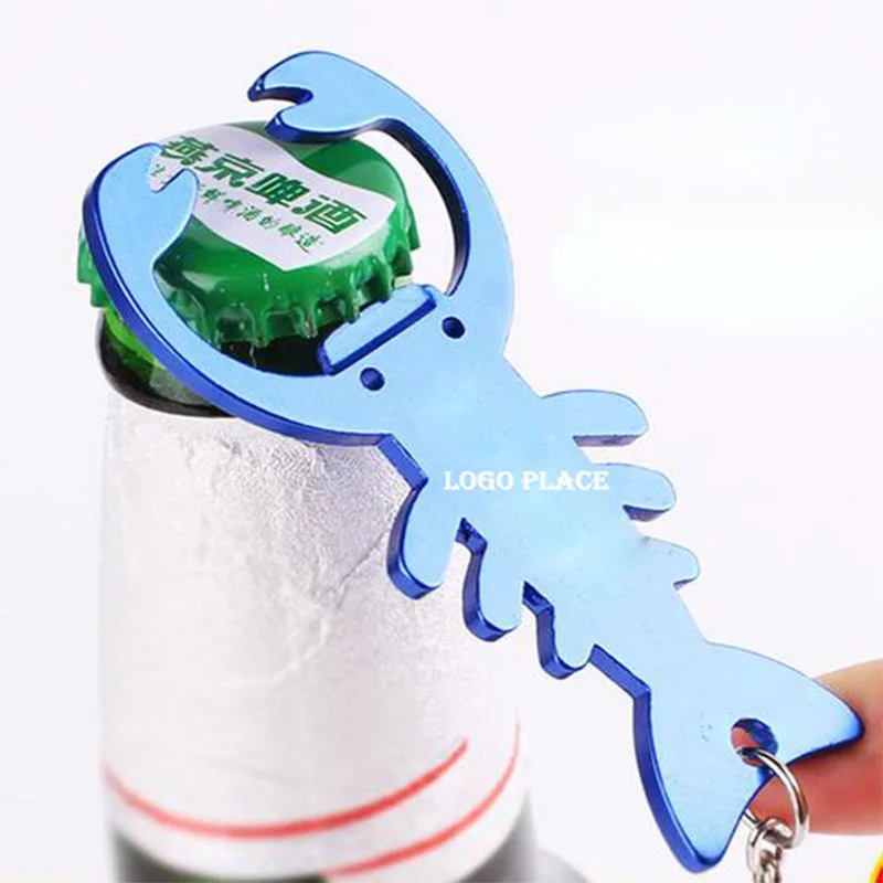 Прямая продажа с фабрики 12 шт. металлическая открывалка для бутылок лобстером