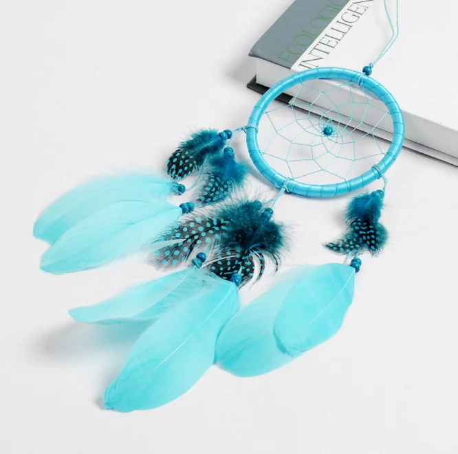 Новая креативная девушка сердце Ловец снов перо аксессуары автомобиль мода WX
