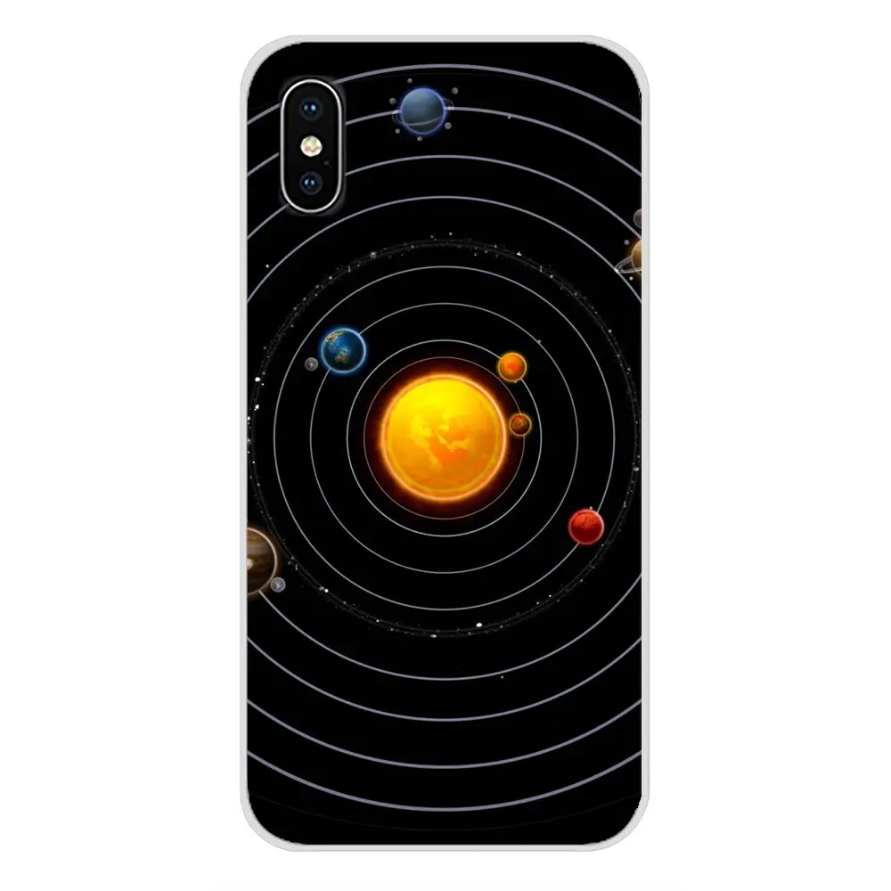 Минималистичная солнечная система Planets аксессуары чехол для телефона сумка Samsung